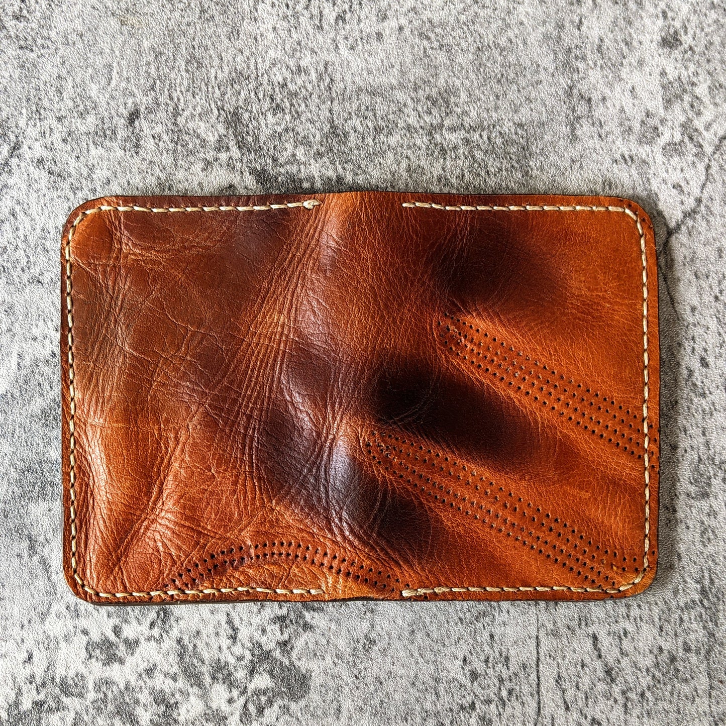 Baseball Glove Vertical BiFold Wallet