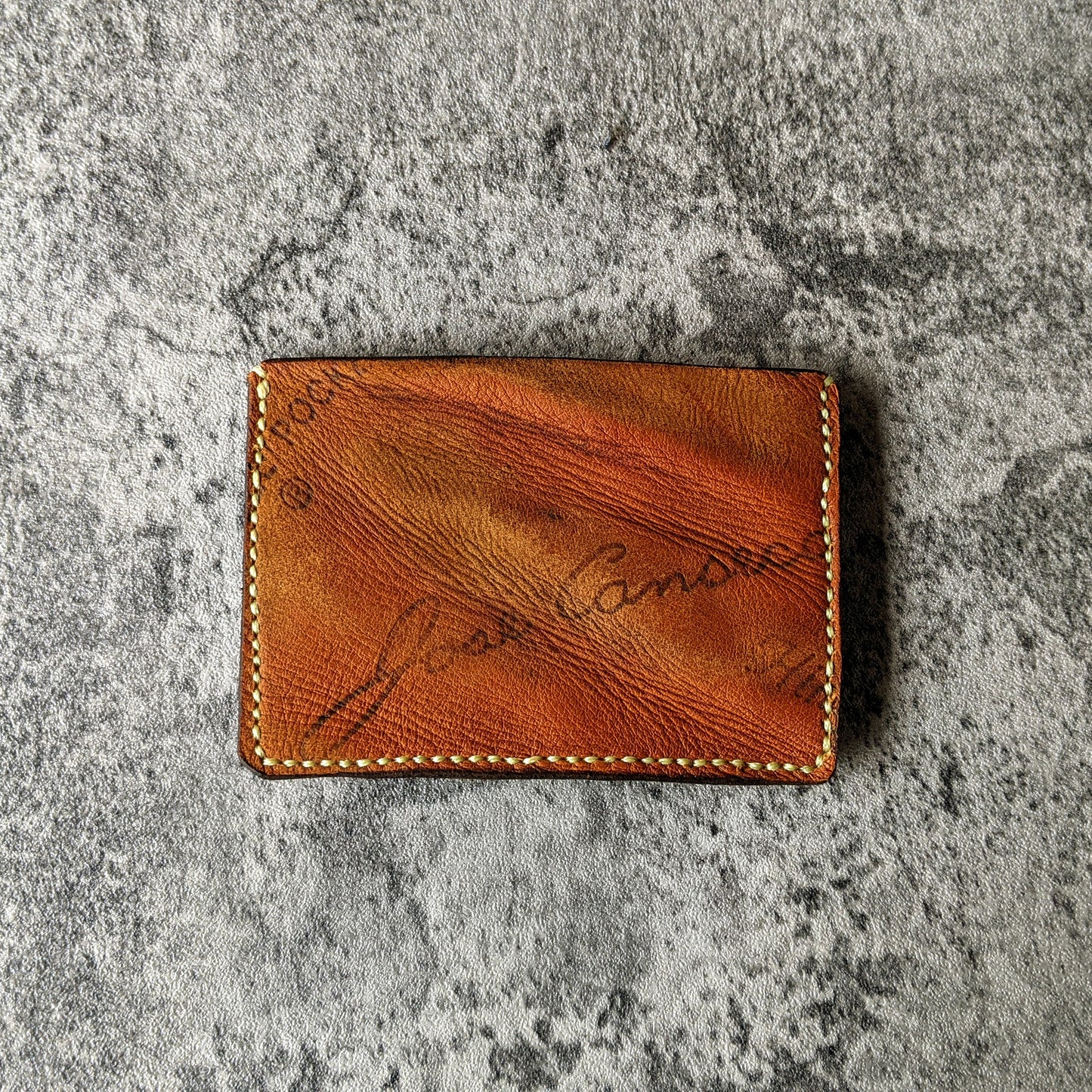 Jose Canseco Baseball Glove Wallet. Cash strap cardholder