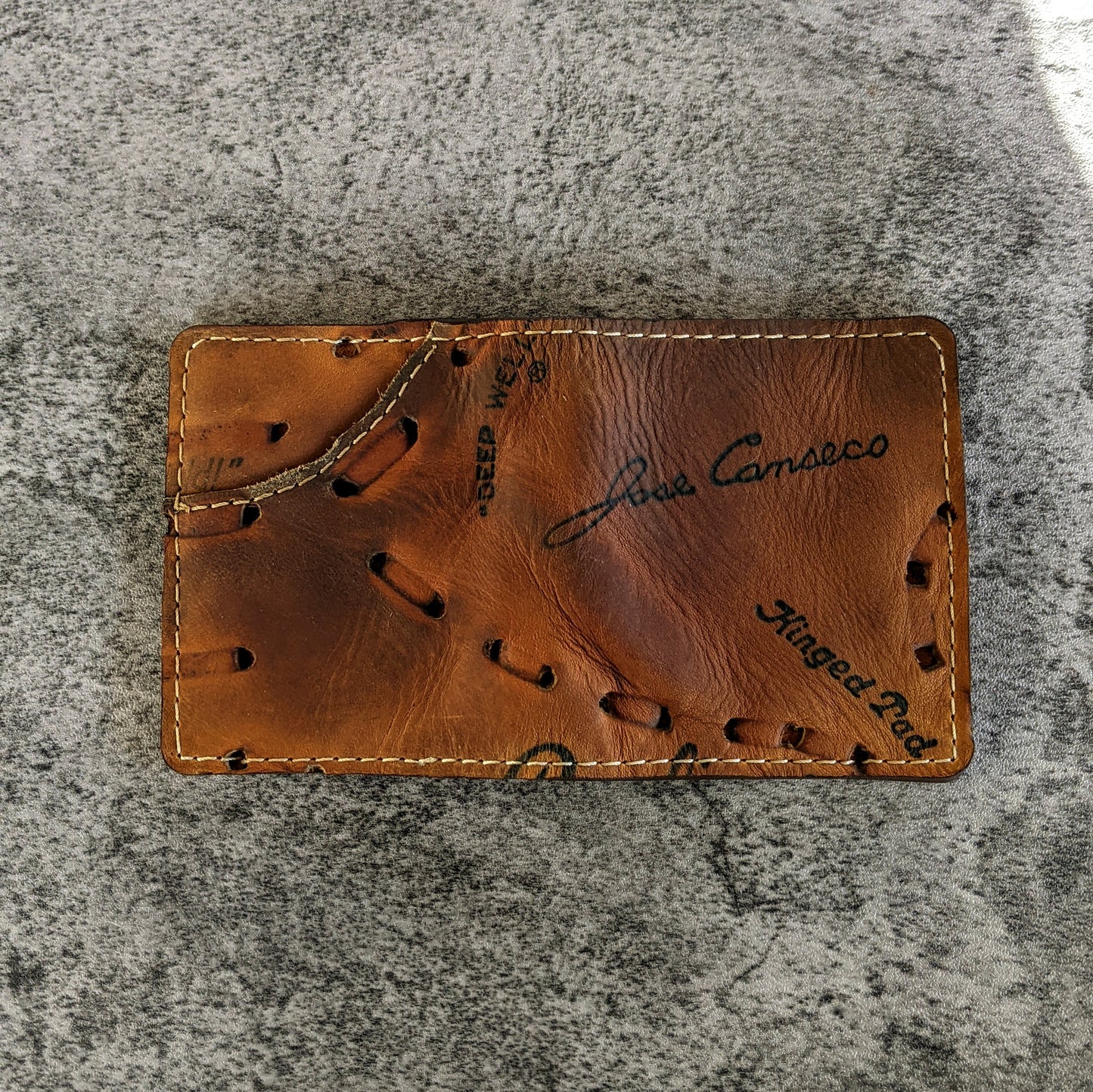 Baseball Glove Wallet - Jose Canseco