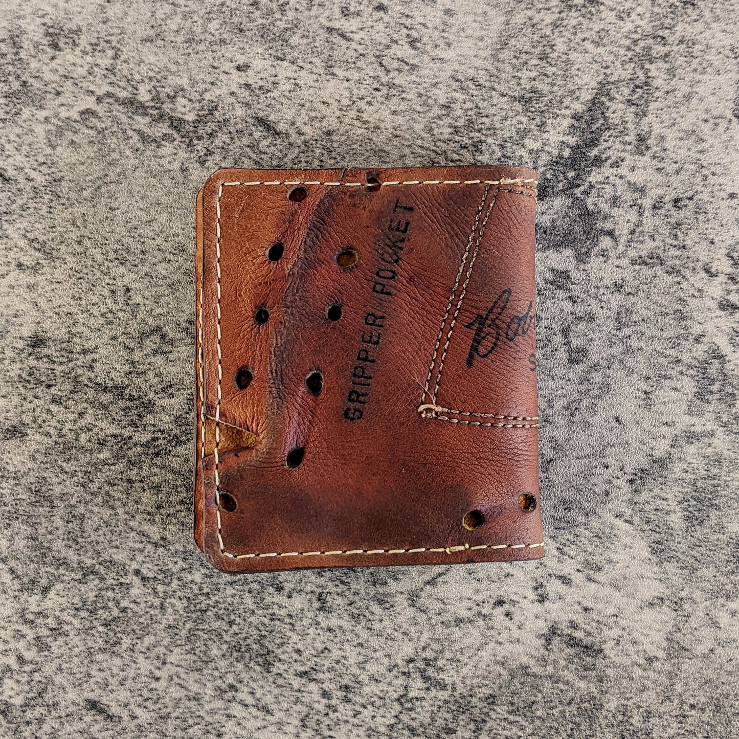 Bobby Shantz Baseball Glove Wallet