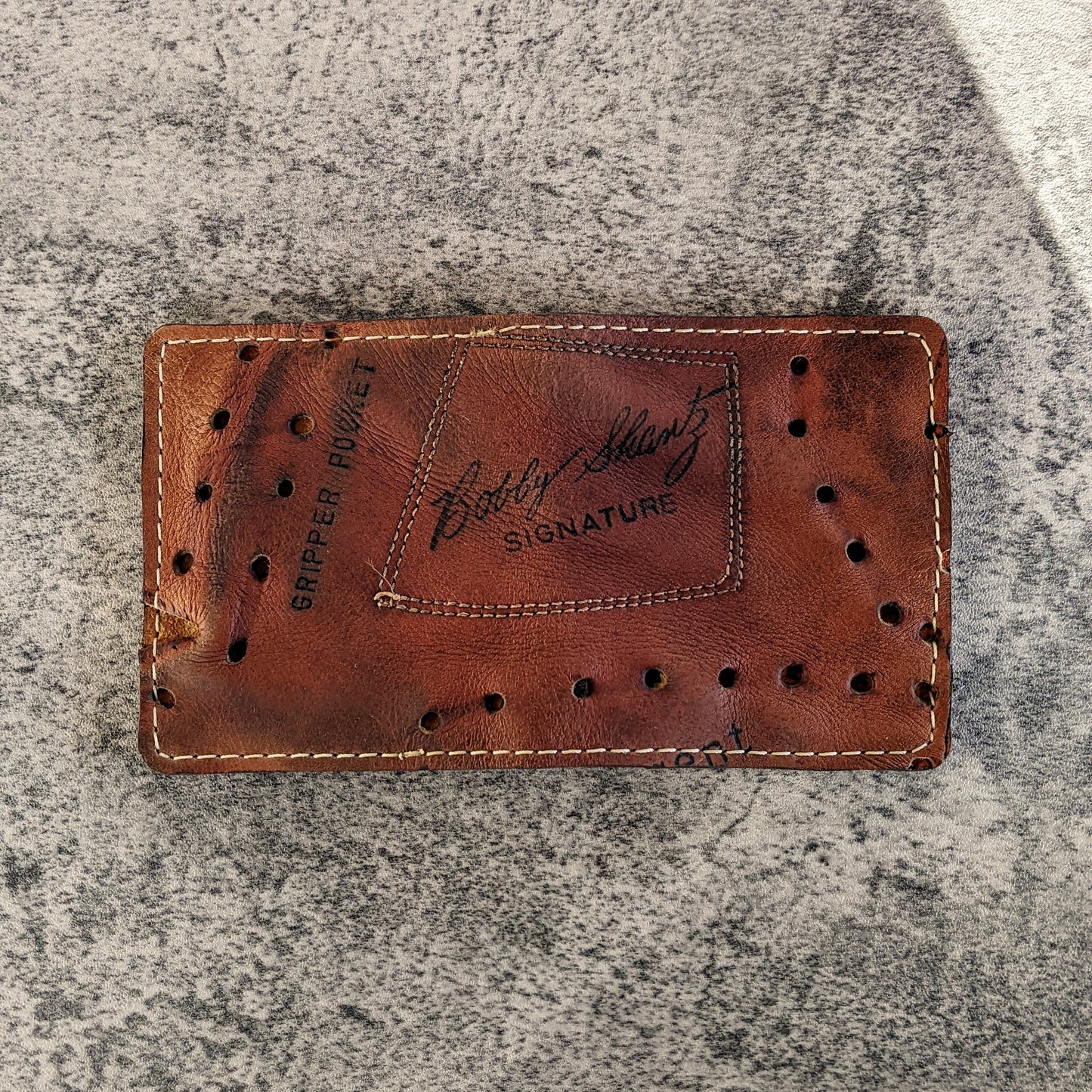 Bobby Shantz Baseball Glove Wallet