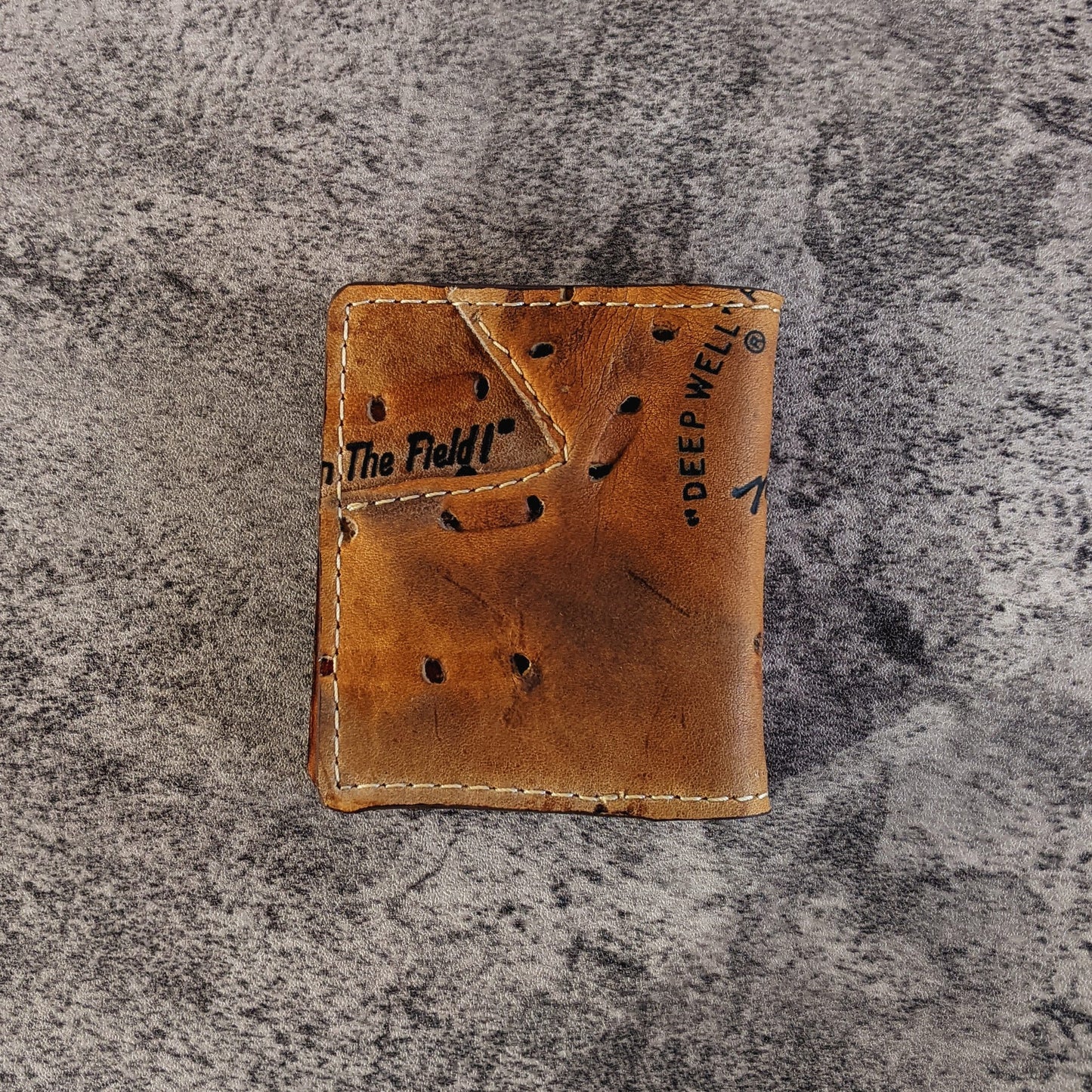 Mickey Rivers Baseball Glove Wallet