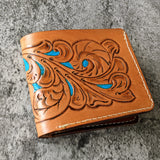 Western Tooled Classic Bifold Wallet