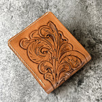 Western Tooled Classic Bifold Wallet
