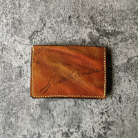Jose Canseco Baseball Glove Wallet. Cash strap cardholder